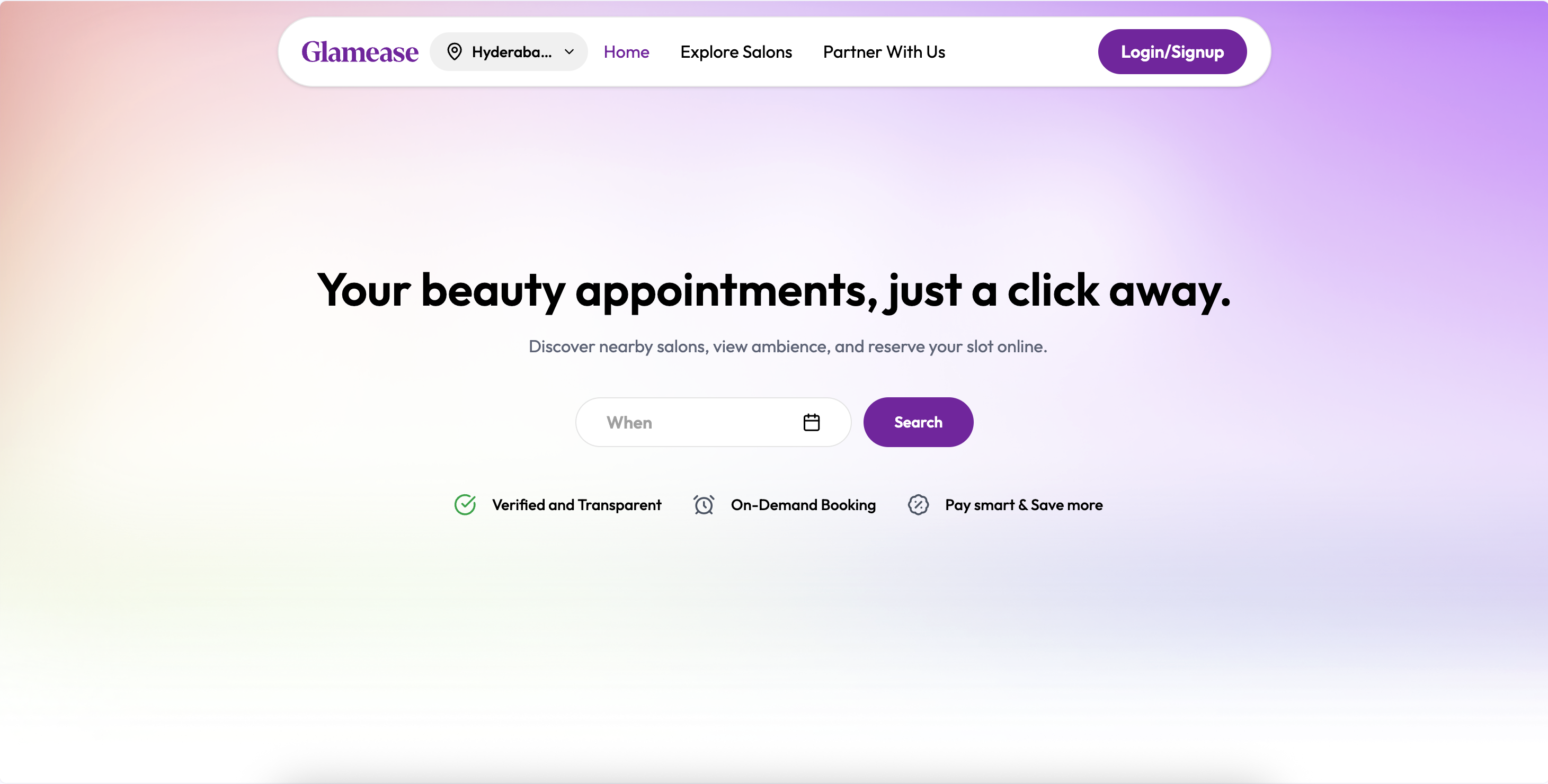Glamease product screenshot